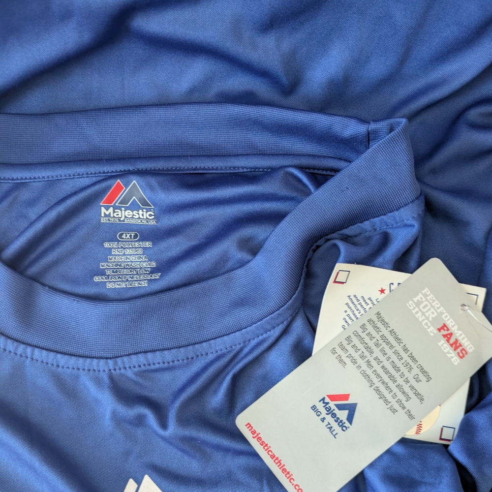 Majestic Los Angeles Dodgers Deep Blue Athletic Shirt